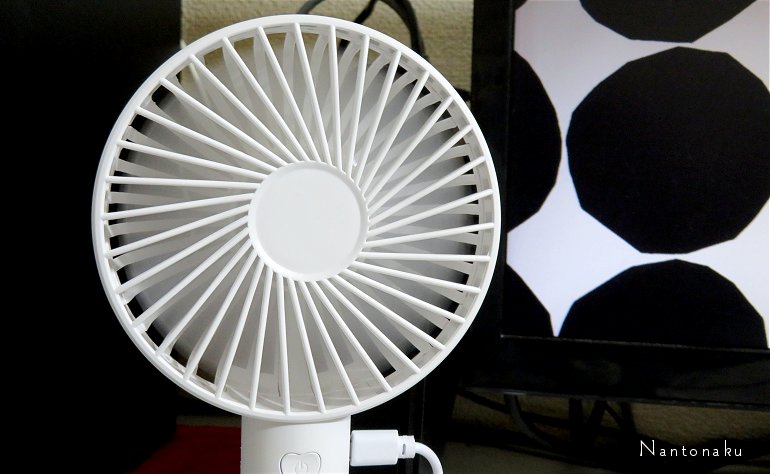 暑い時期　ルーター用の扇風機　かわいい　５００円