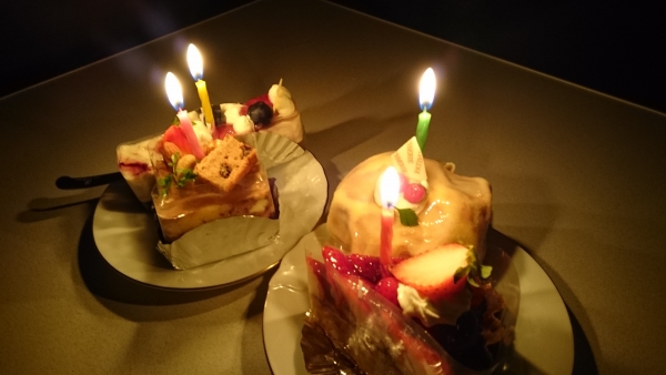 2016年5月娘の誕生日のケーキ