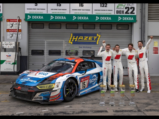 Audi R8 LMS GT3 Wins at Nürburgring 24 Hour Race [2022] 001