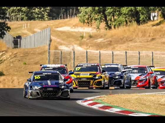 Audi RS 3 LMS 1-2 victory at Vallelunga [2022]