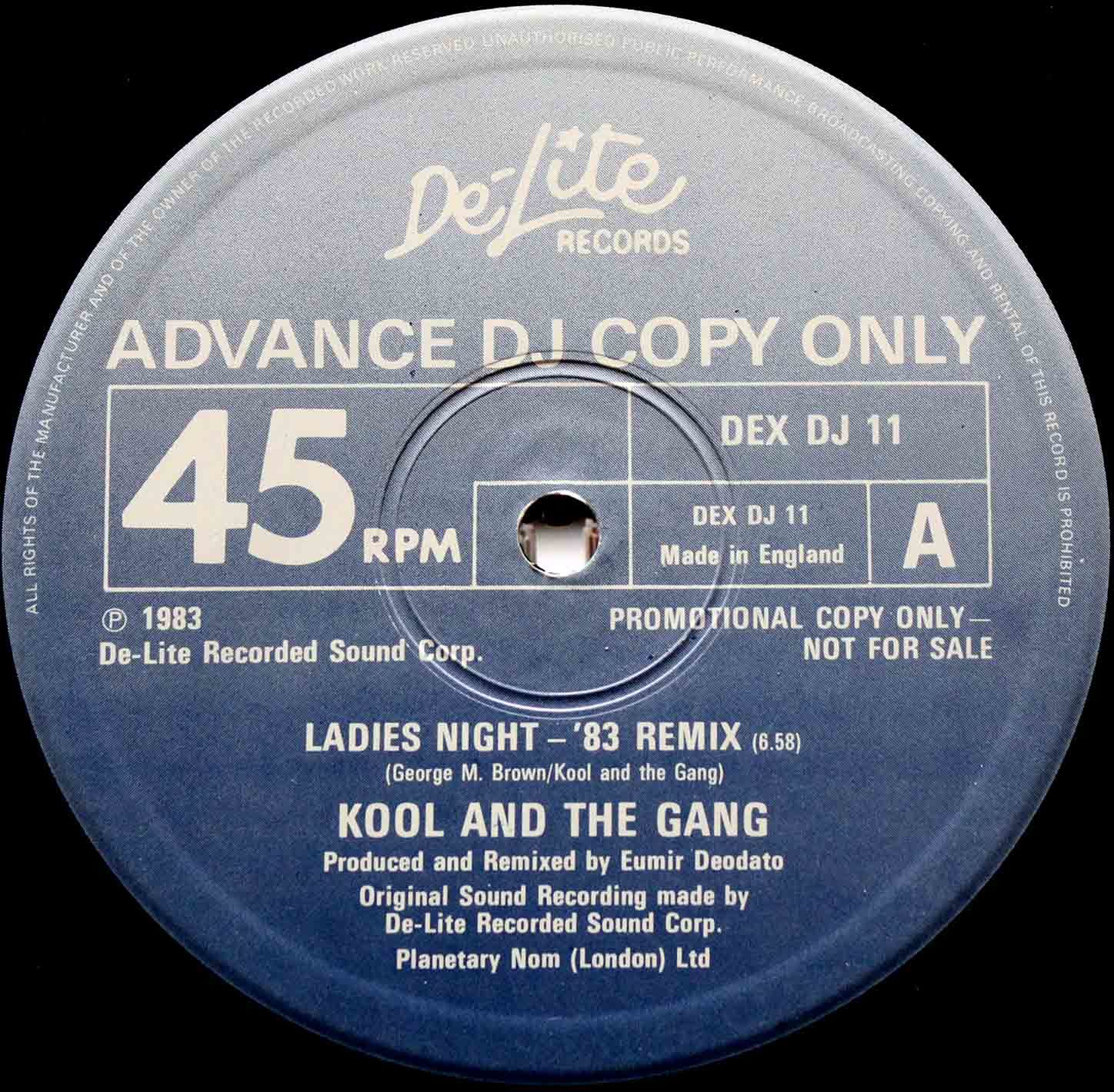 Kool The Gang – Ladies Night - 83 Remix 02