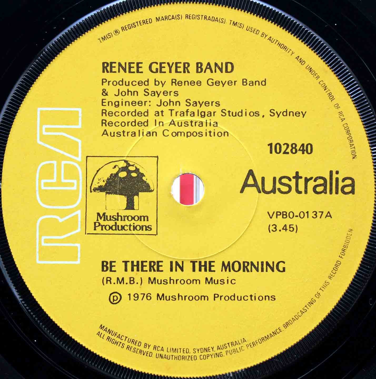 Renee Geyer Band (1976) – Be There In The Morning 02