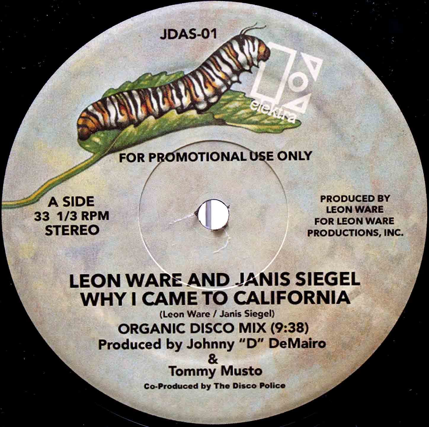 Leon Ware And Janis Siegel Why I Came To California (Organic Disco Mix) 03