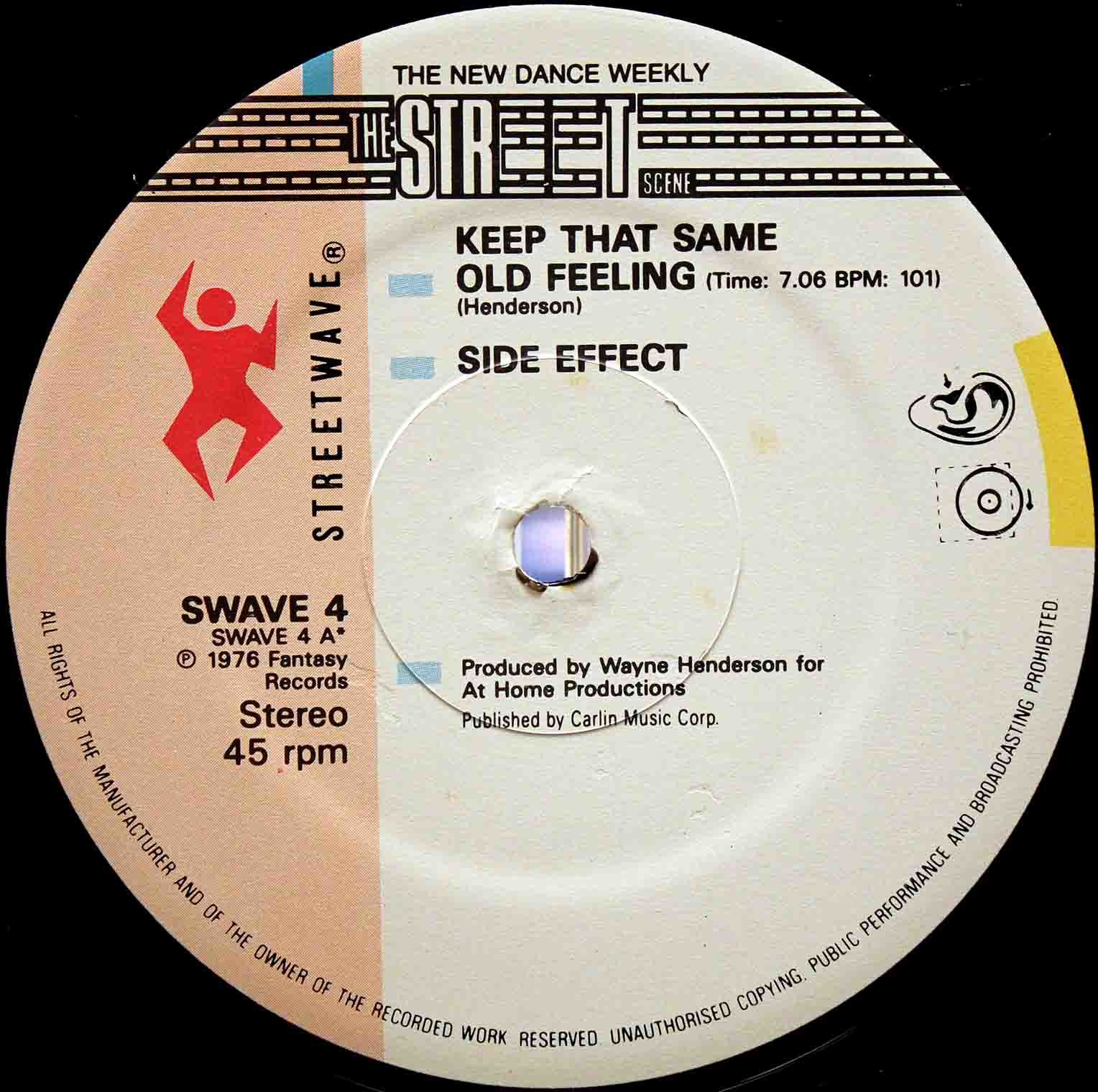 Side Effect ‎– Keep That Same Old Feeling 02
