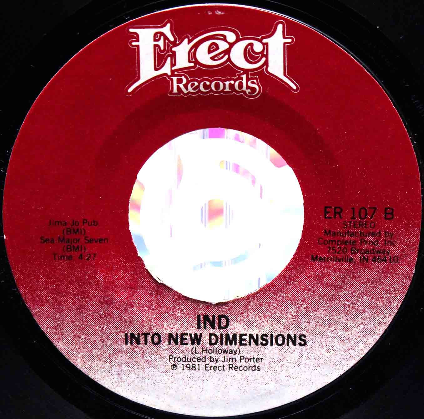 IND 7inch - Into New Dimensions 03