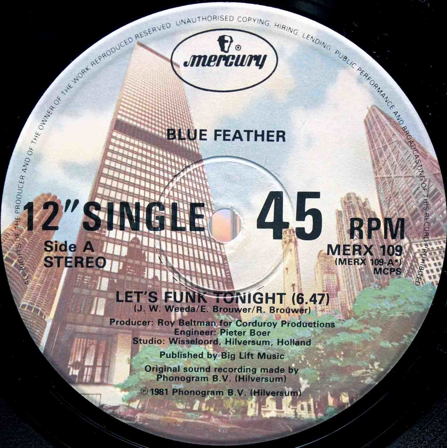 Blue Feather ‎– Lets Funk Tonight 03
