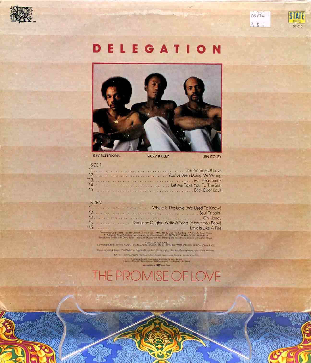 Delegation ‎– The Promise Of Love 02