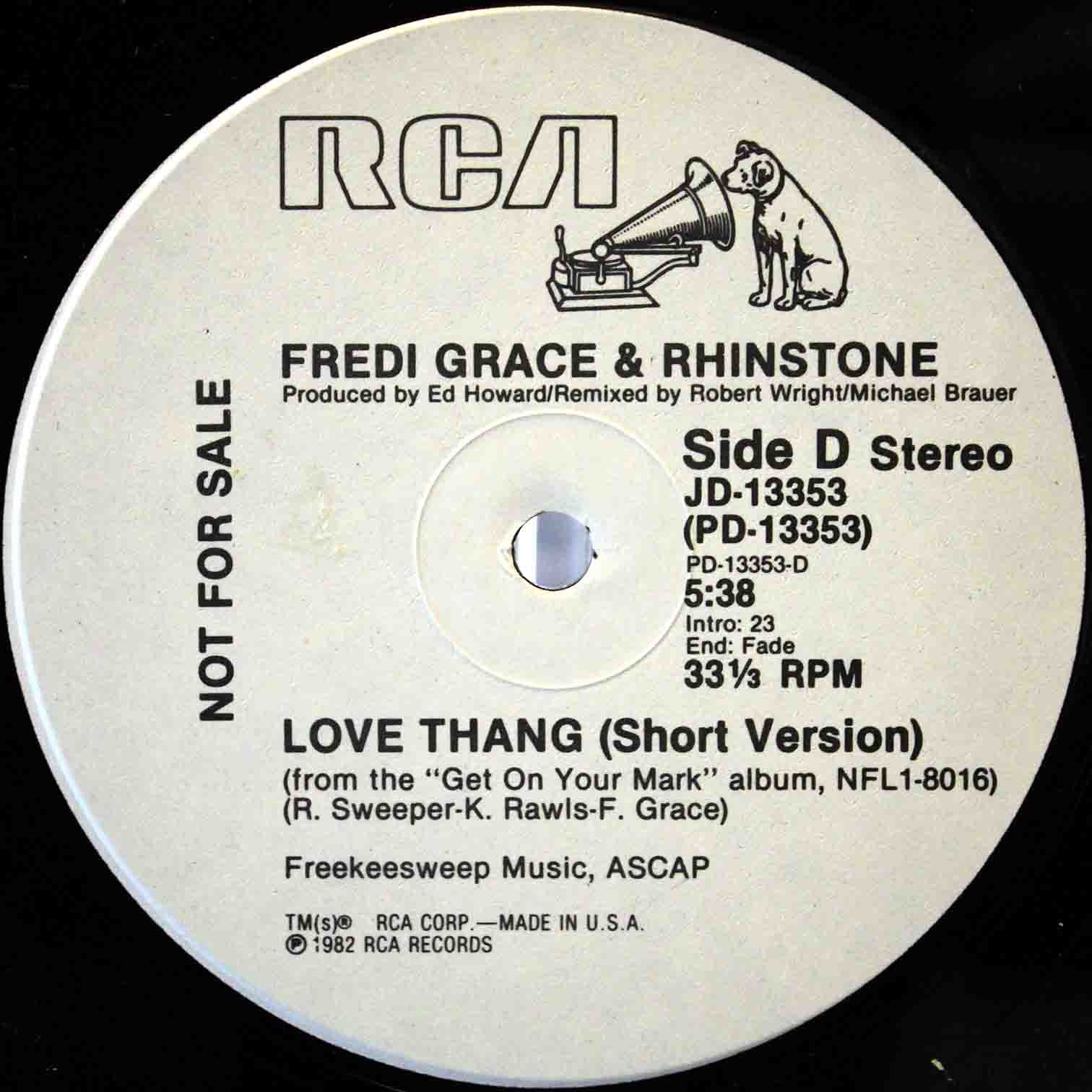 Fredi Grace Rhinstone ‎– Love Thang 04