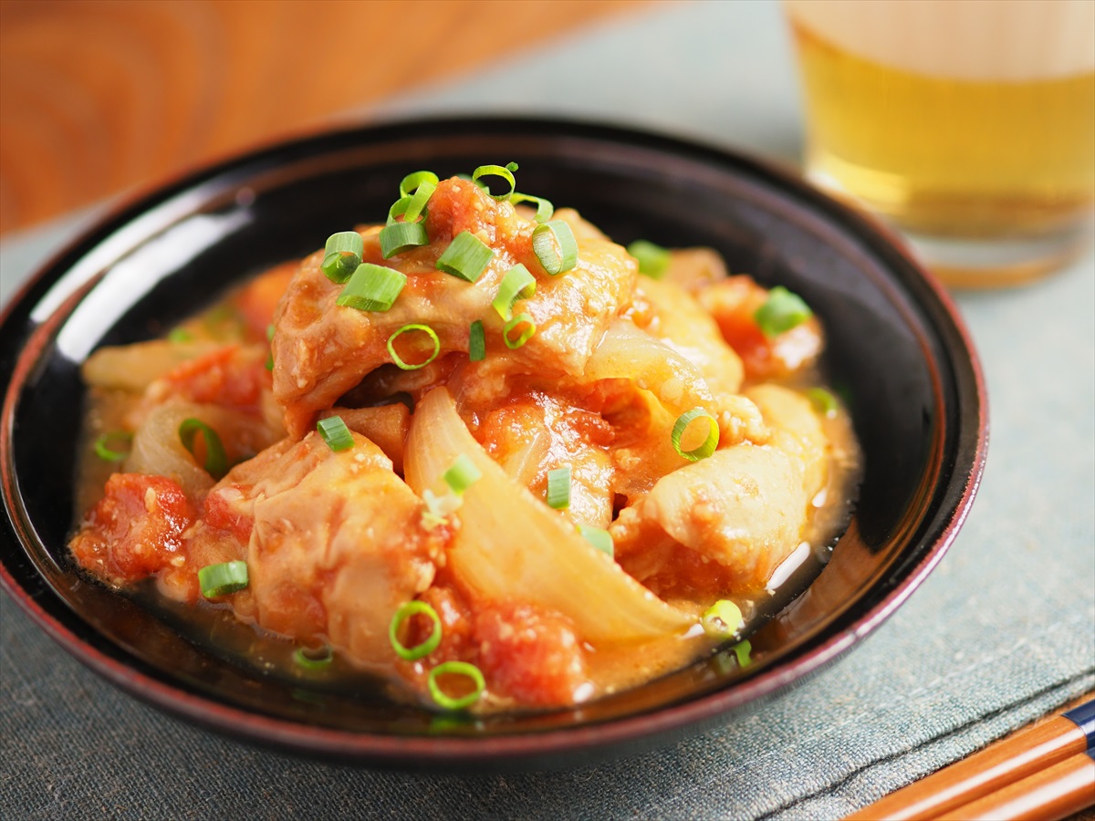 生豚ホルモン トマト味噌もつ煮込み 魚料理と簡単レシピ