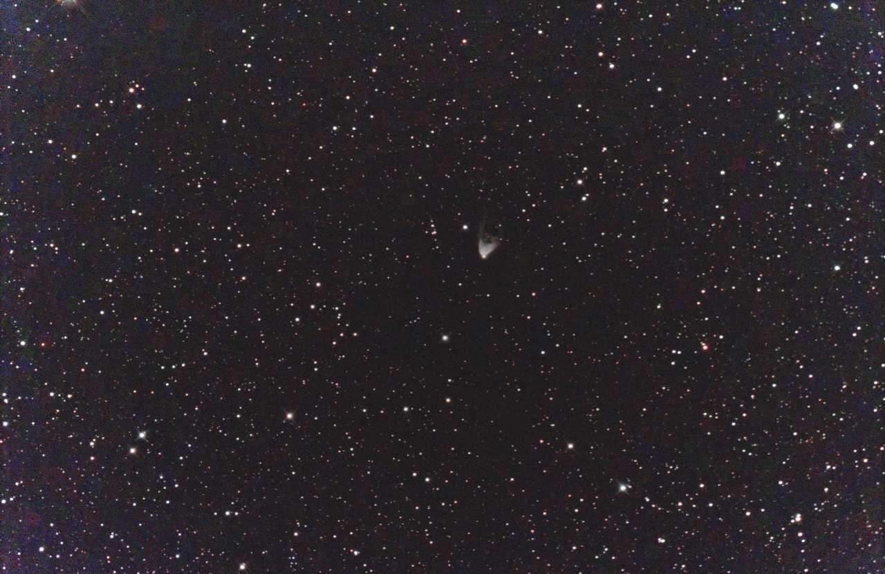 自宅からハッブルの変光星雲 2022年2月
