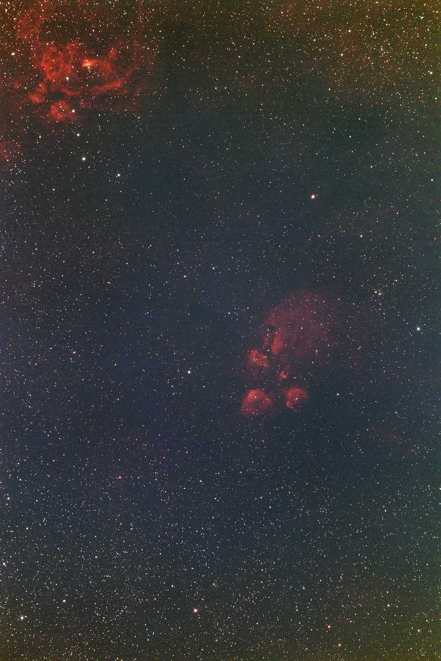 デメキン星雲 NGC6334 2022年8月
