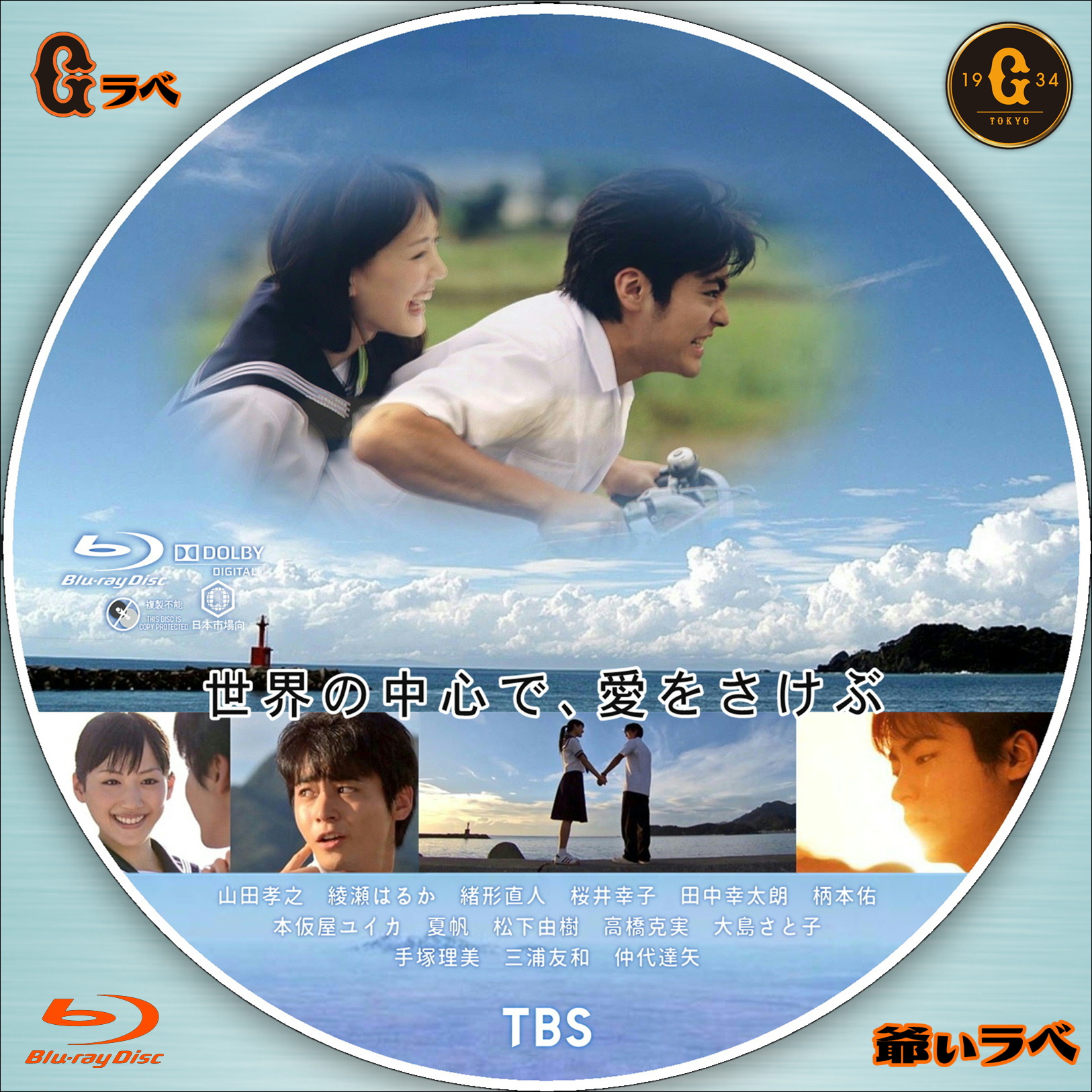 世界の中心で,愛をさけぶ 完全版 DVD-BOX〈6枚組〉