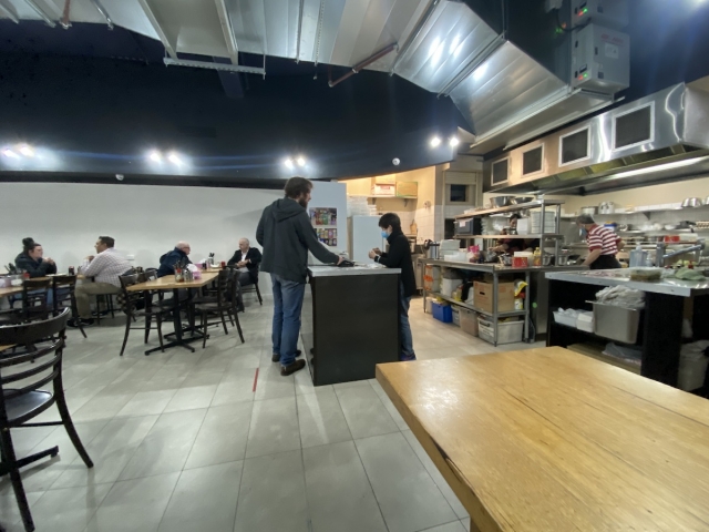 Kim Sing Chinese Restaurant Flinders Lnの店内レジ周辺の画像