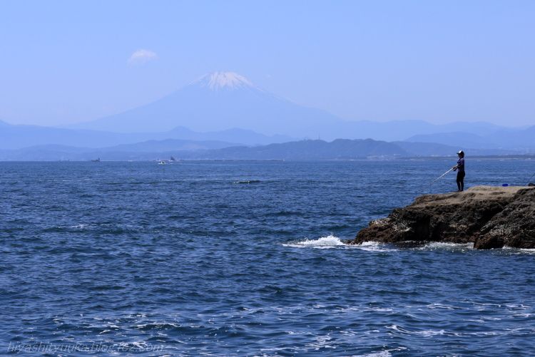 江ノ島から富士山SN