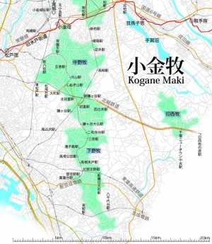 小金牧1　Map-koganemaki