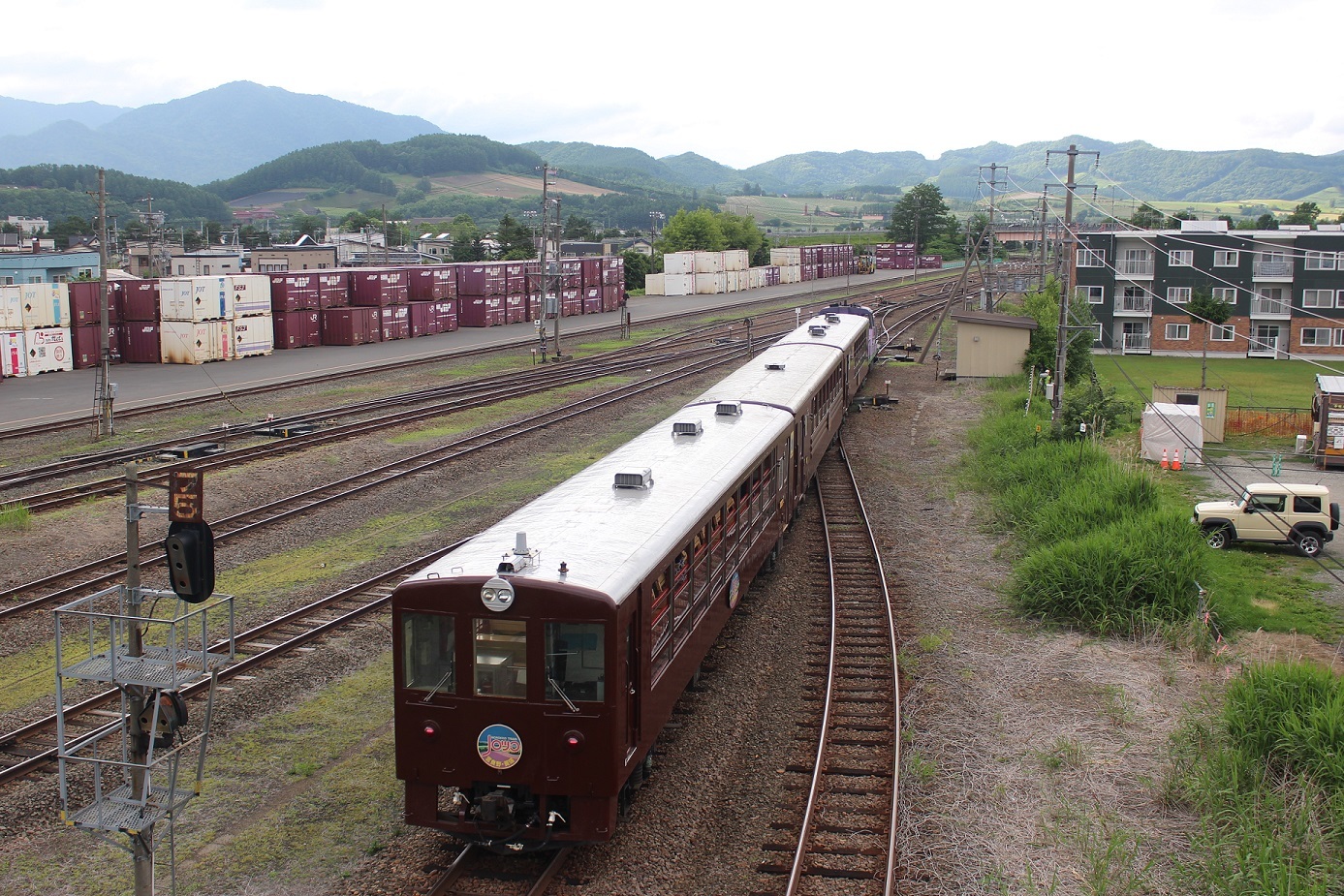 団体臨時列車「ふらの号」a424