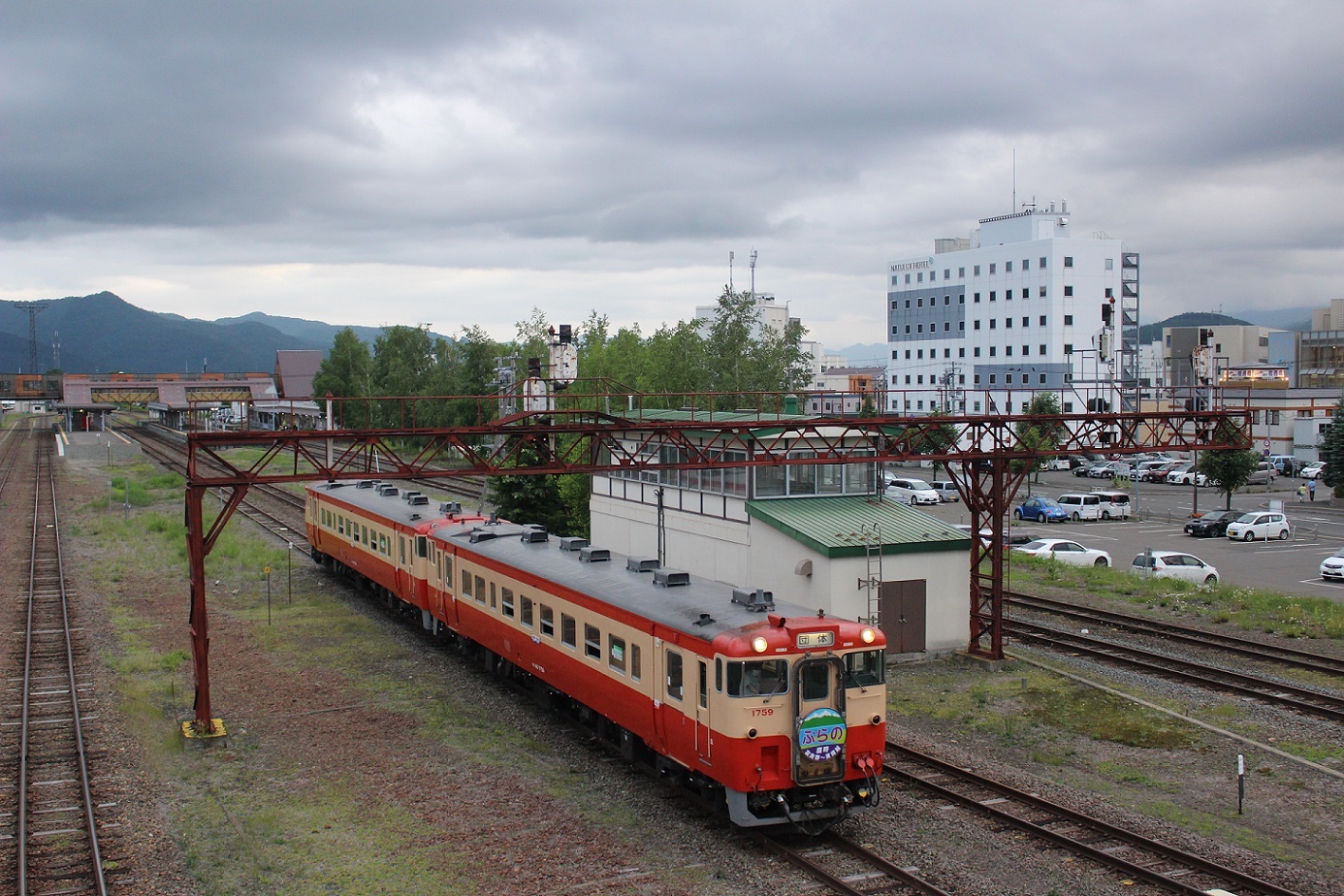 団体臨時列車「ふらの号」a513