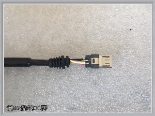 USB　タイプBの配線