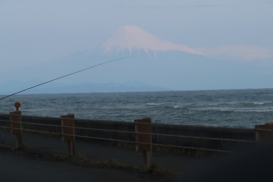 御前崎の富士山