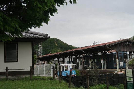 天竜二俣駅　スローライフトレイン