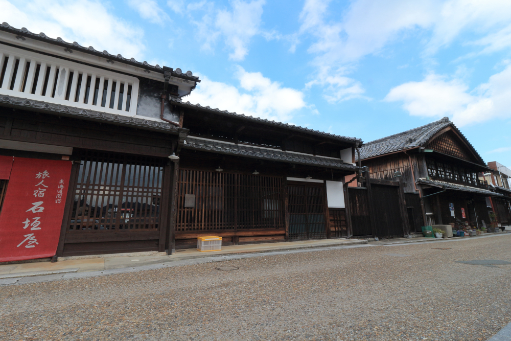 関宿の古い街並み　古民家ゲストハウス 旅人宿 石垣屋の画像