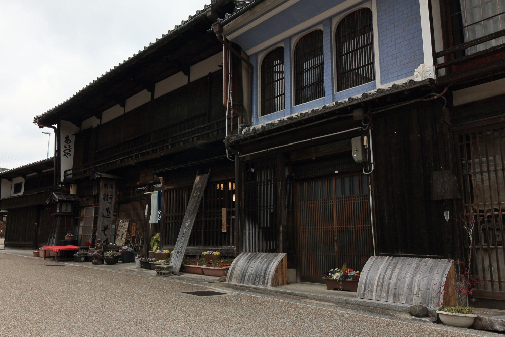関宿の古い街並み　会津屋の画像