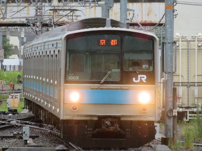 JR奈良線の205系