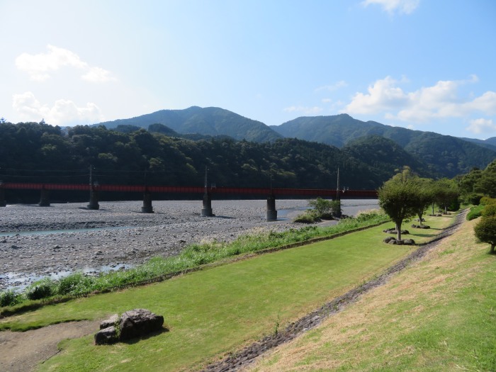 大井川にかかる橋