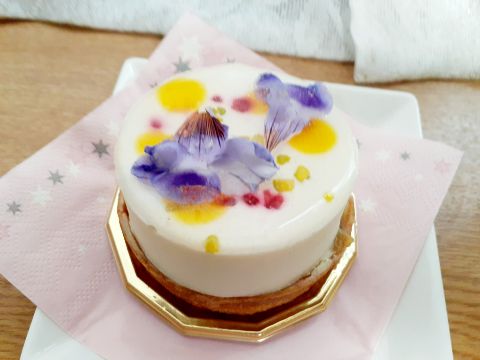 お花のケーキ