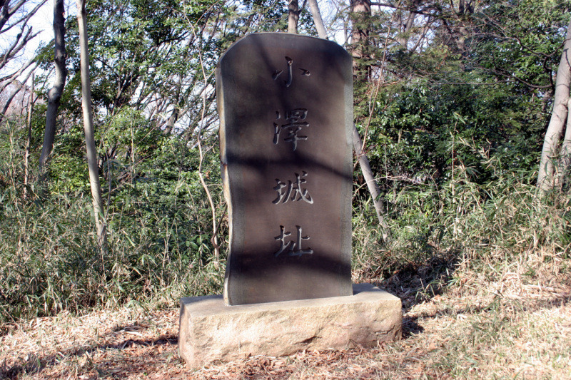 小沢城　城址碑