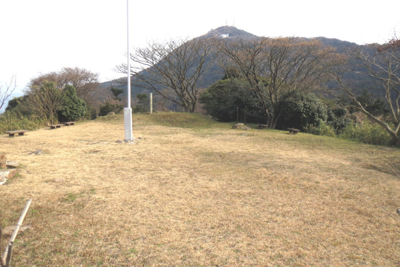 花尾城／⑩本丸から皿倉山
