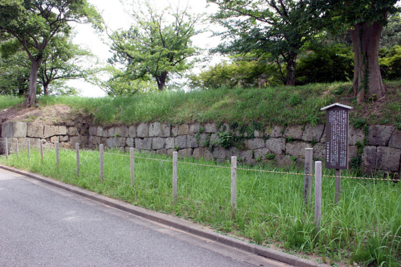 小松城／04内堀の石垣