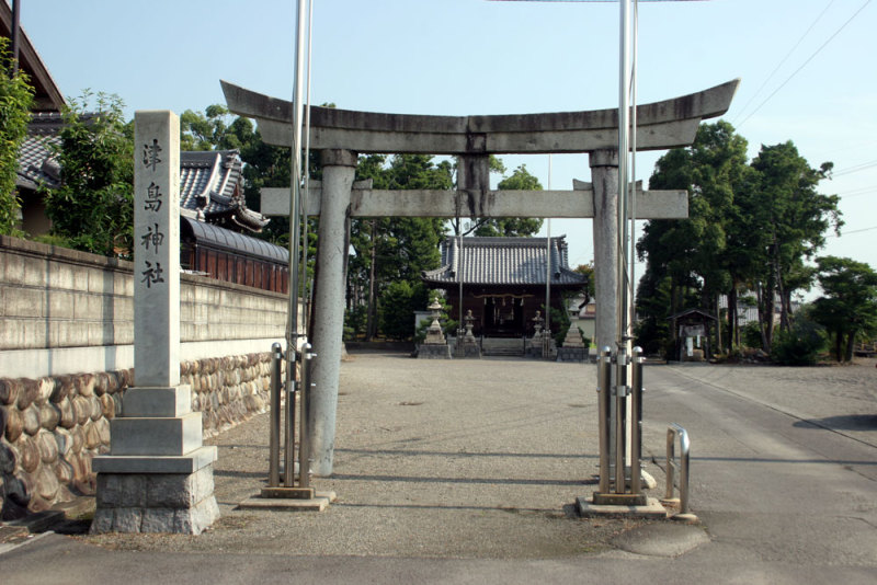 十九条城／①津島神社