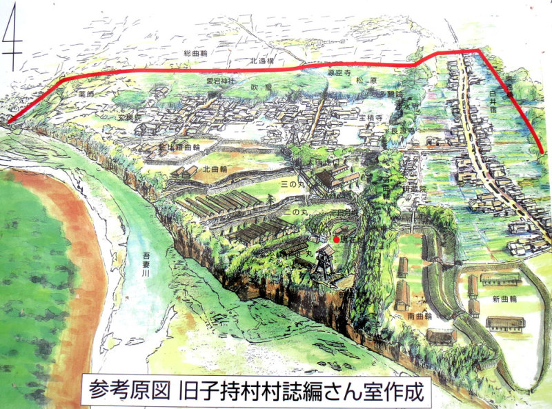 白井城②復元図
