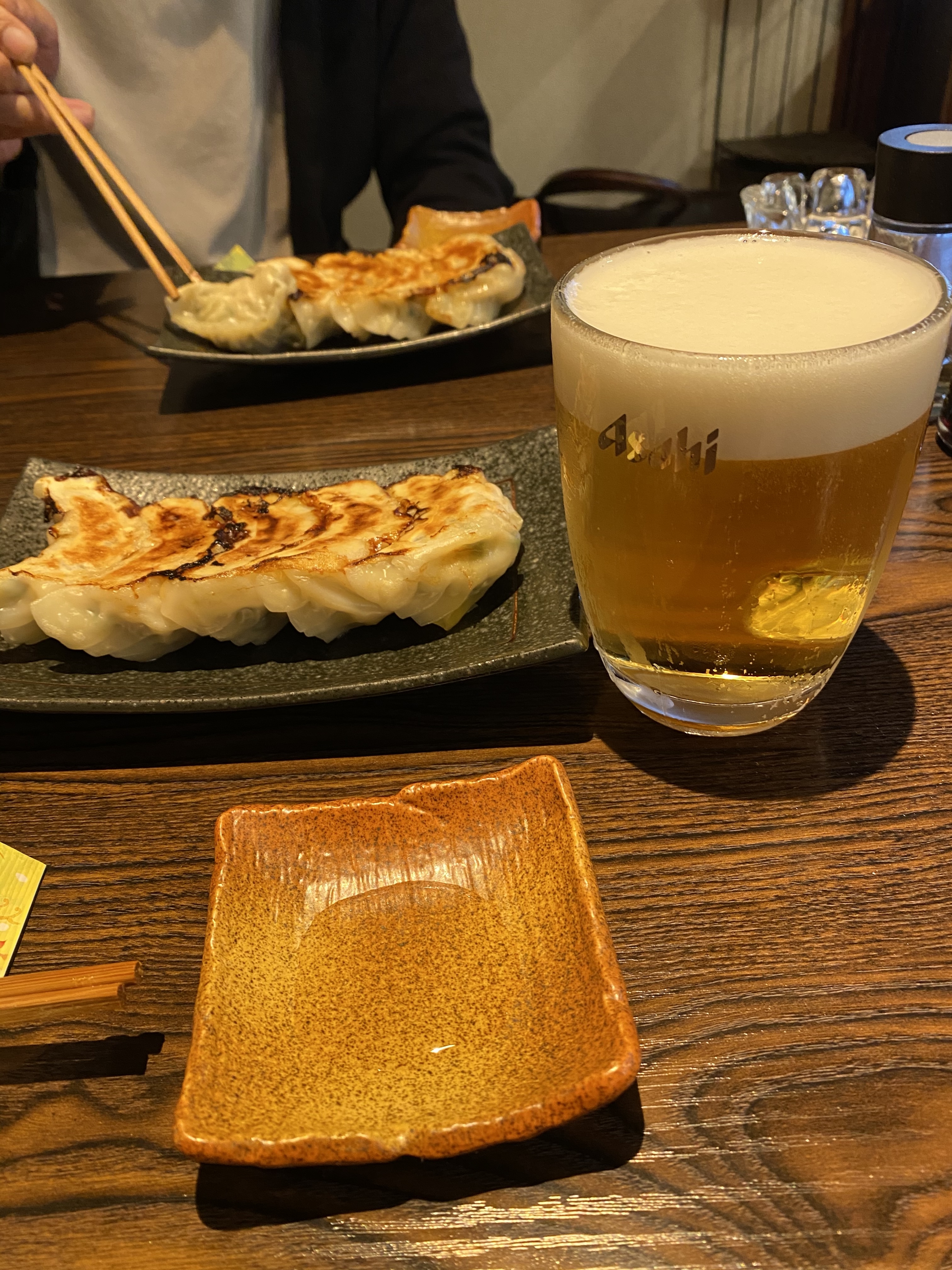 餃子と生ビール
