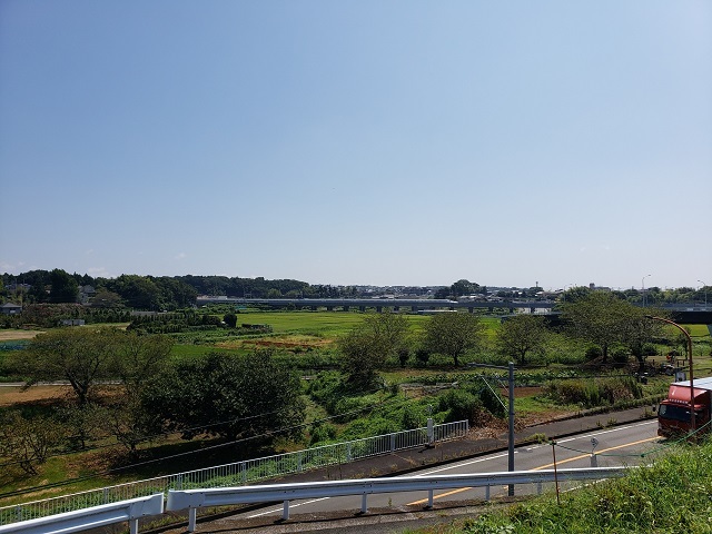 国指定史跡神崎遺跡公園からの眺め