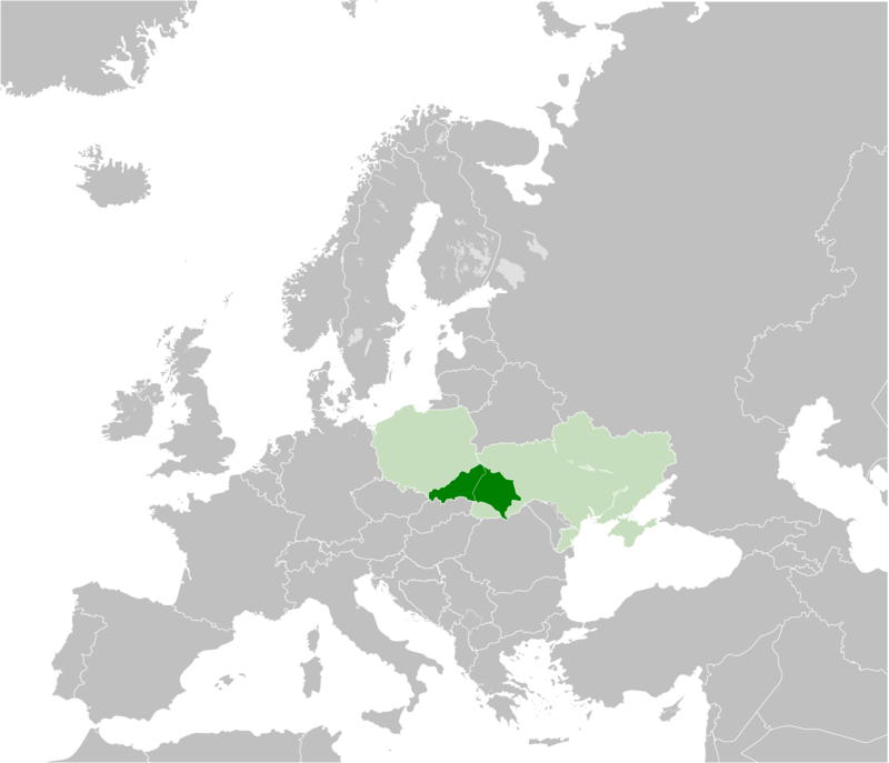 現代ヨーロッパにおけるガリツィアの位置