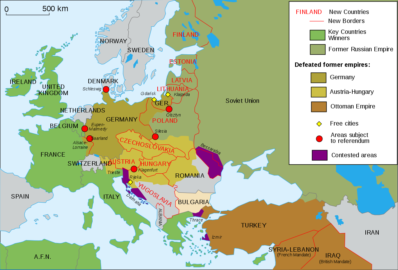 ヨーロッパにおける民族自決 (1920年)