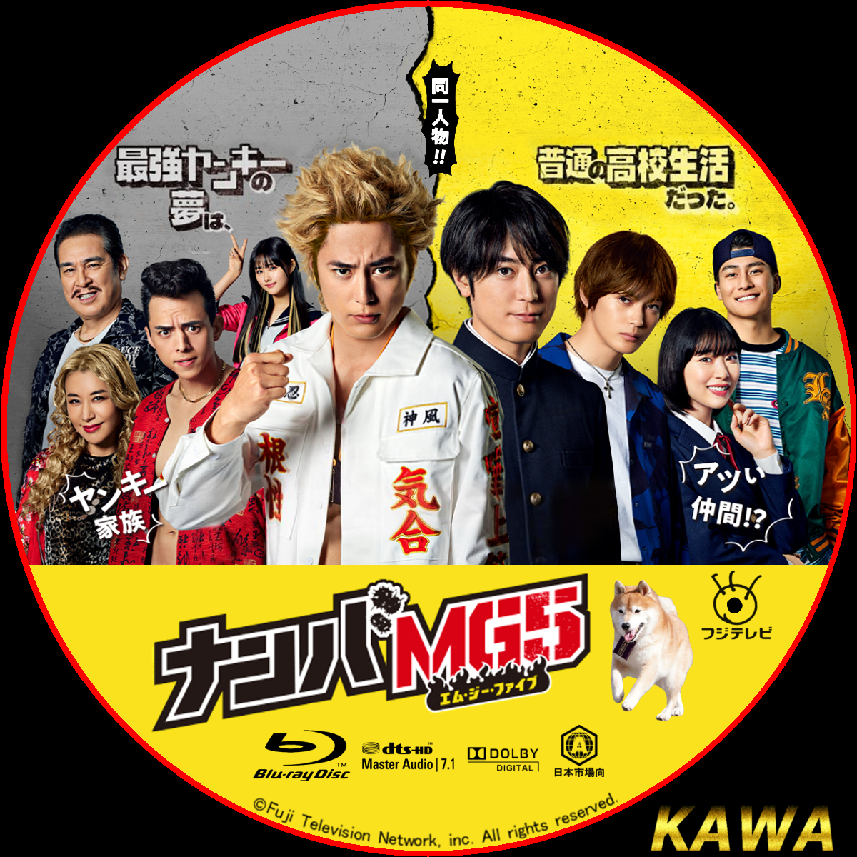 ナンバMG5 DVD-