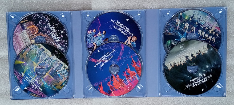 乃木坂46／９th YEAR BIRTHDAY LIVE Blu-ray 完全生産限定盤を買いました。 | かわらべ３