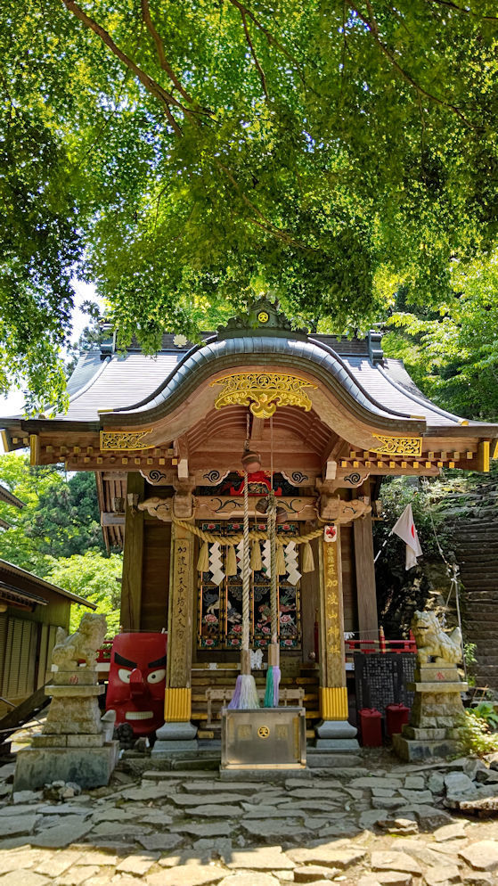 加波山神社本殿
