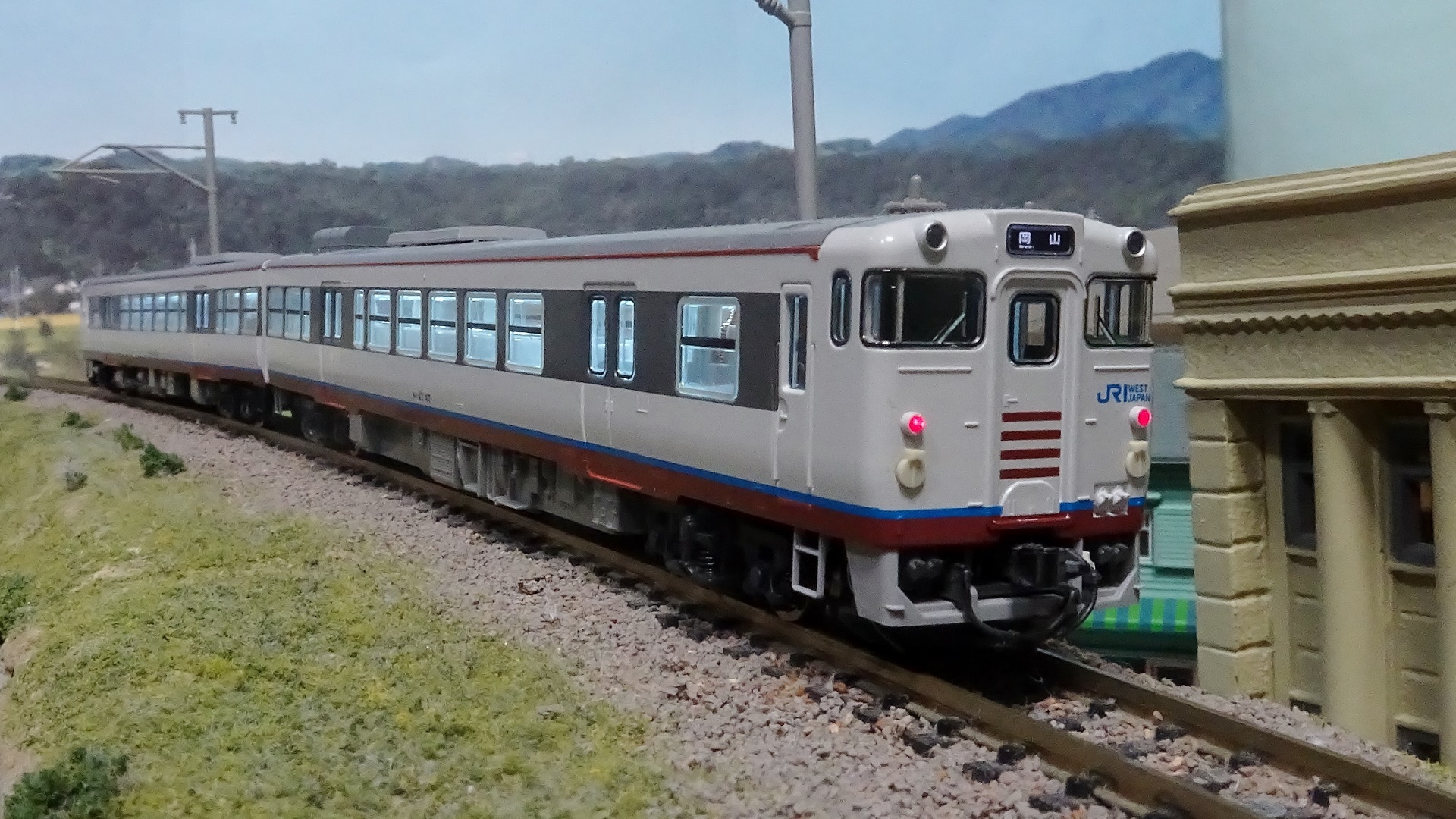 キハ47-0形JR西日本更新車・岡山快速色
