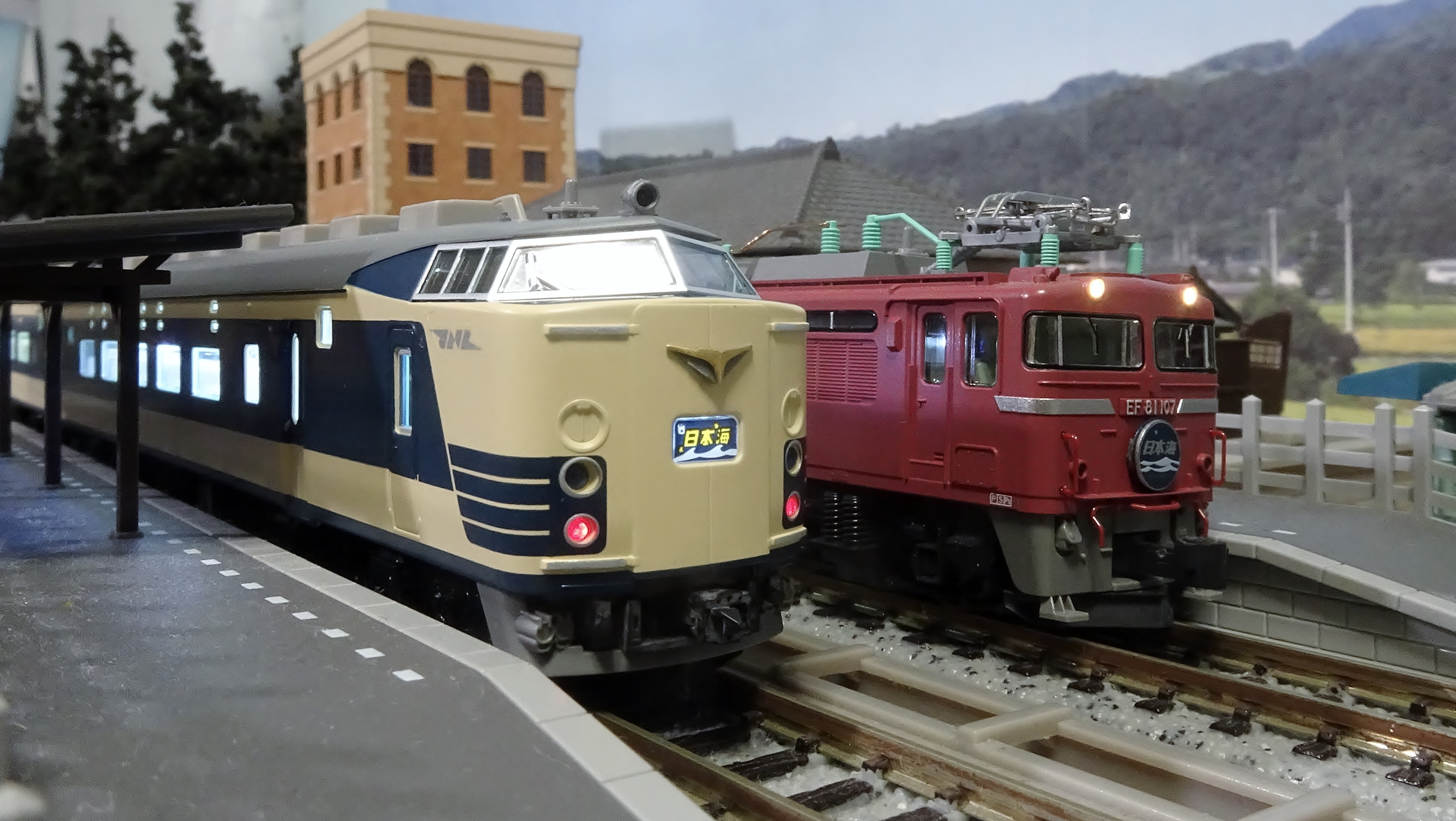 国鉄583系　EF81　日本海